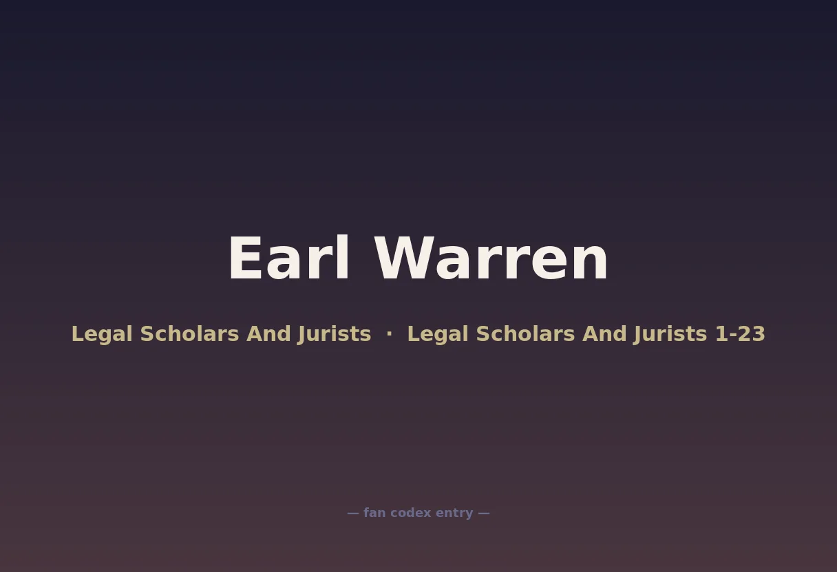 Earl Warren