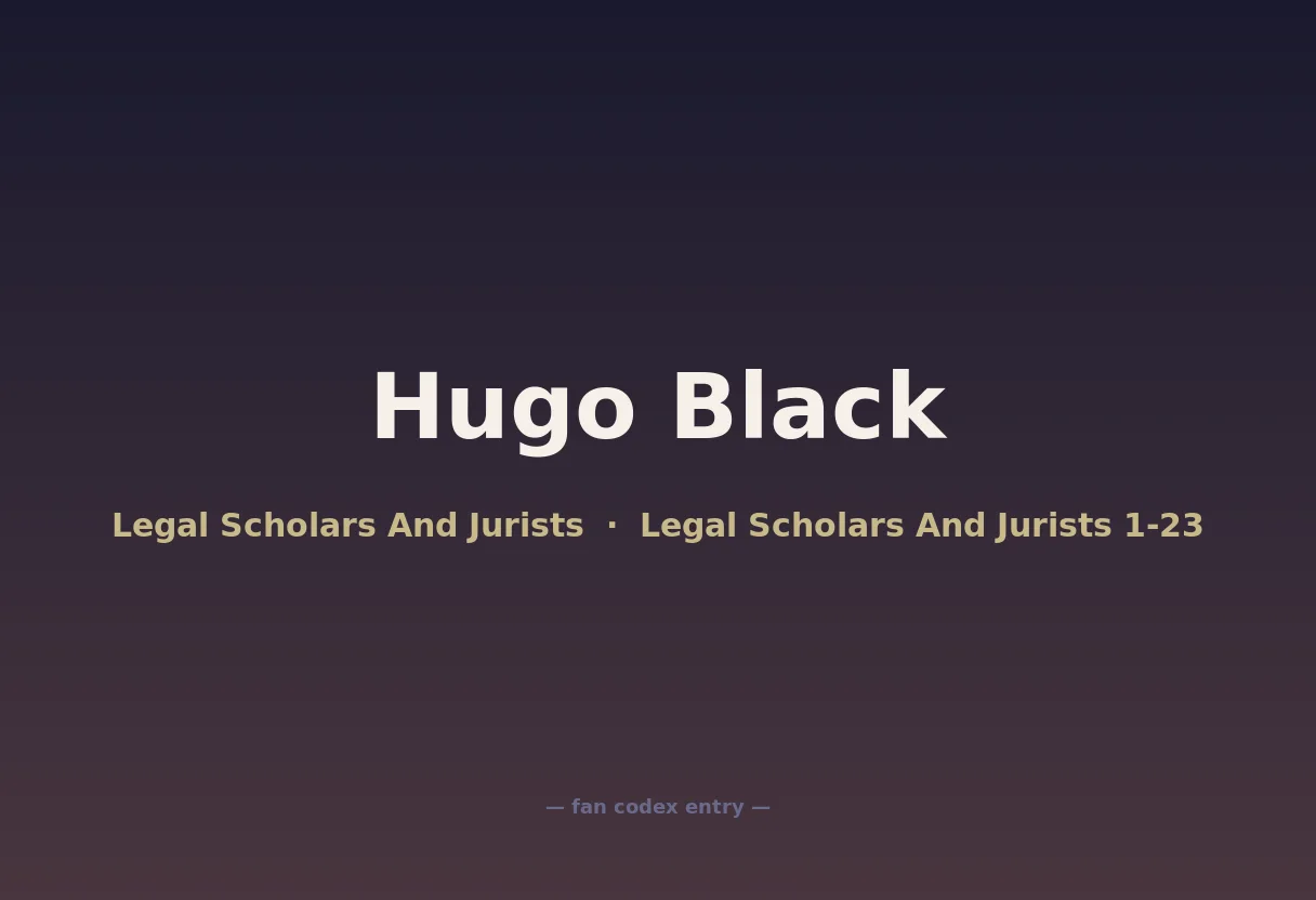 Hugo Black