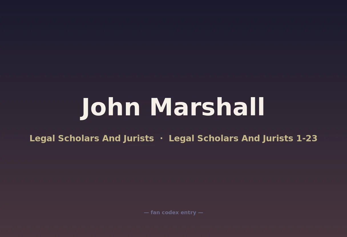 John Marshall
