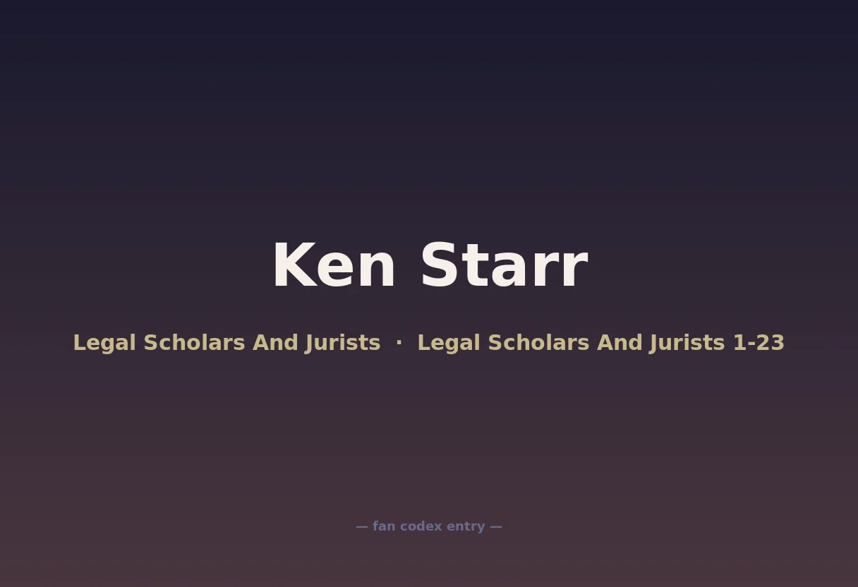 Ken Starr