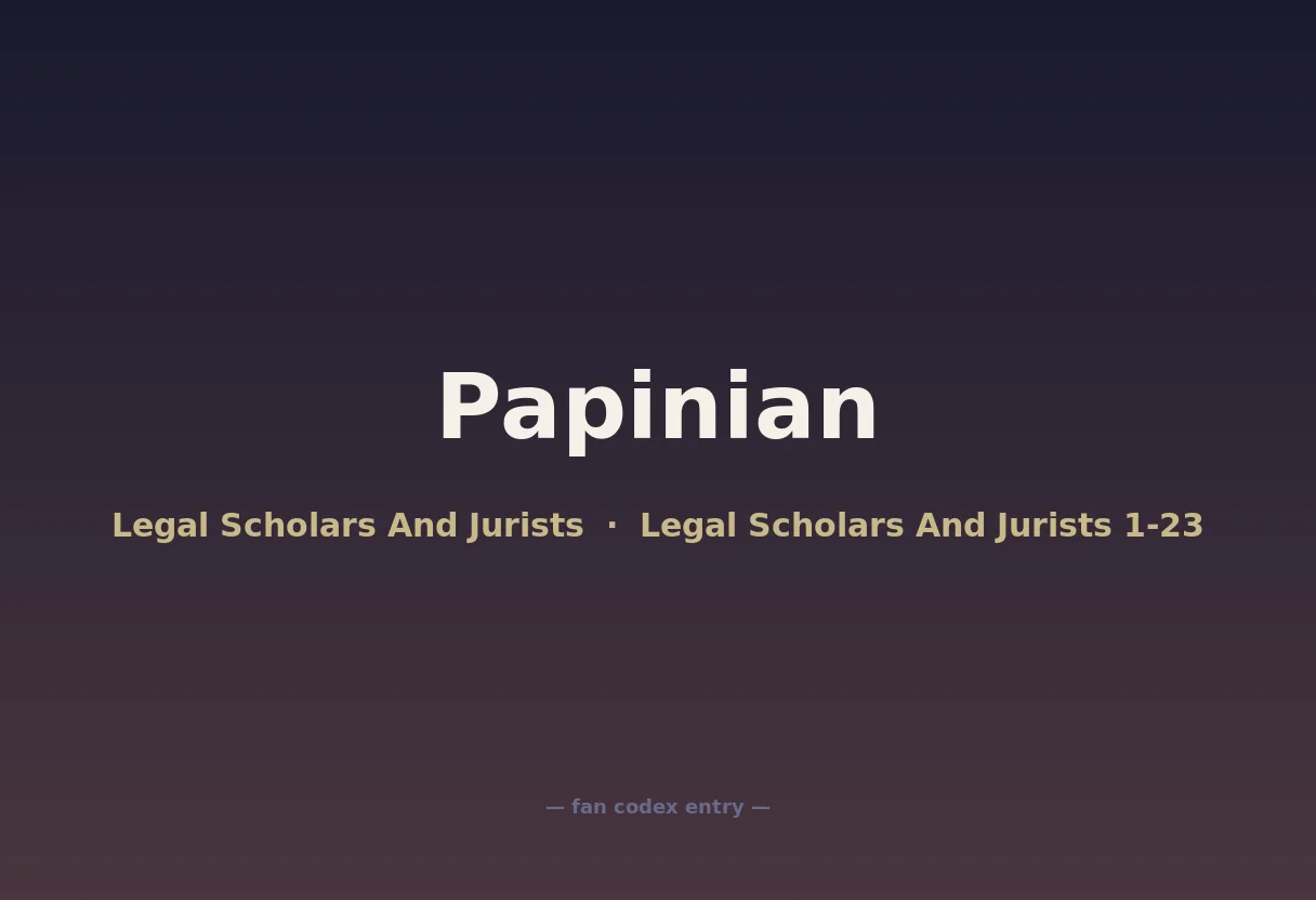 Papinian